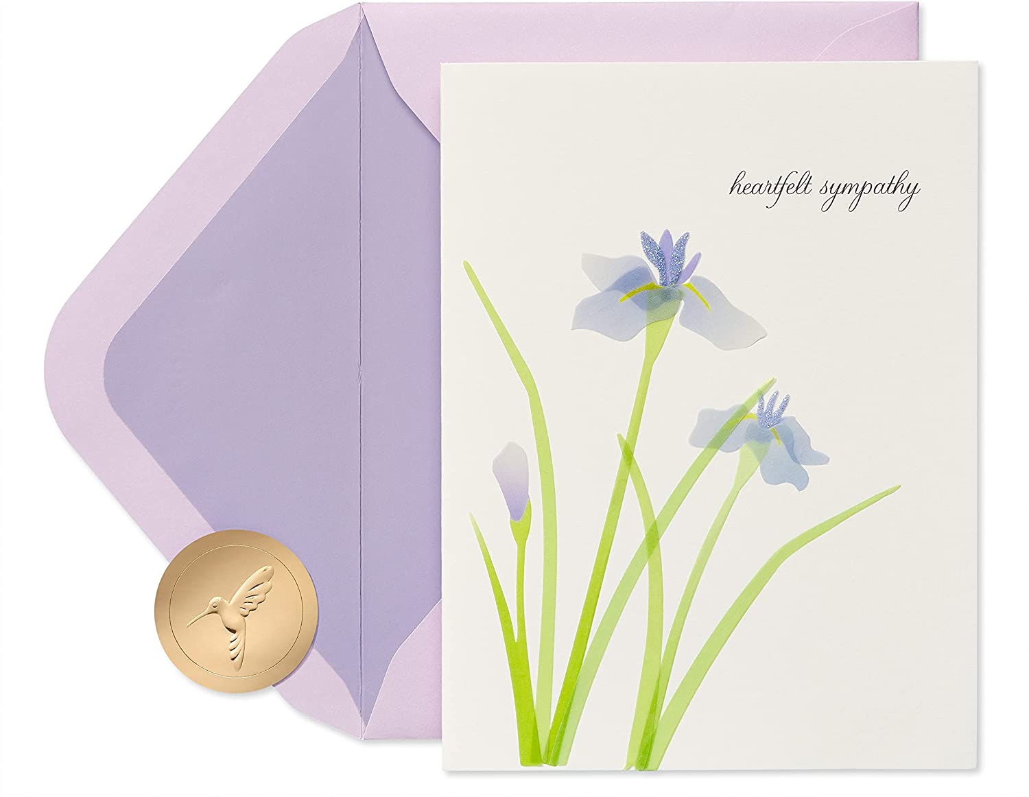 230816083240027_1 Papyrus Sympathy Card (Wishing You Comfort and Peace) - Image 1